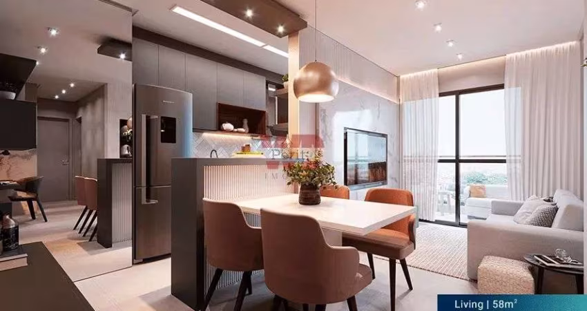 Aldana One: Apartamento novo de 51m² com 2 quartos e 1 vaga em São Bernardo 