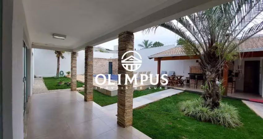 Belíssima casa de luxo em uma região nobre de Uberlândia.