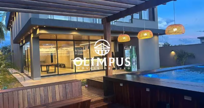 Cód. 5099 - excelente casa com área 382m² no condomínio alphaville i - bairro granja marileusa