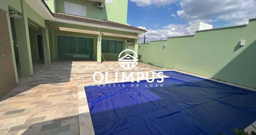 Cód.3366 - Belíssima casa de luxo, estilo sobrado, no condomínio Roma disponível para alugar.