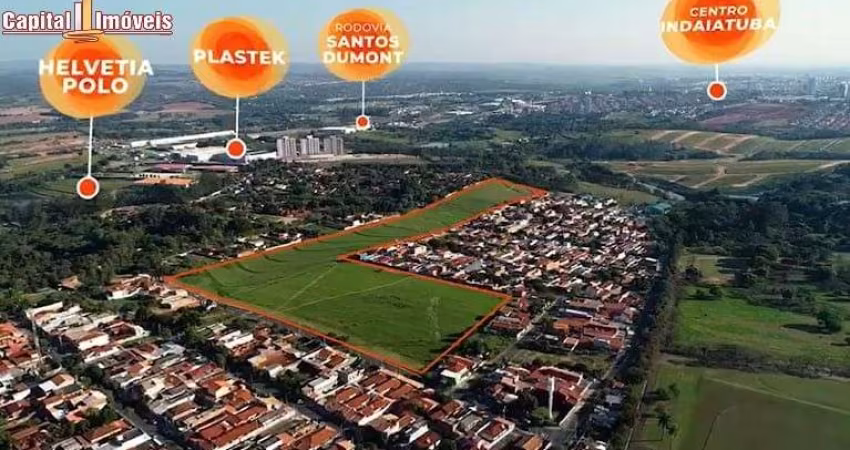 Terreno com 175,00m², plano, bairro em crescimento, perto da rodovia SP 75, excelente localização.