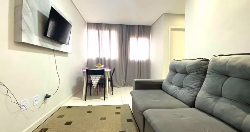 Apartamento à venda em indaiatuba-sp: 2 quartos, 2 salas, 1 banheiro, 1 vaga, 53m² no residencial veredas da conquista!