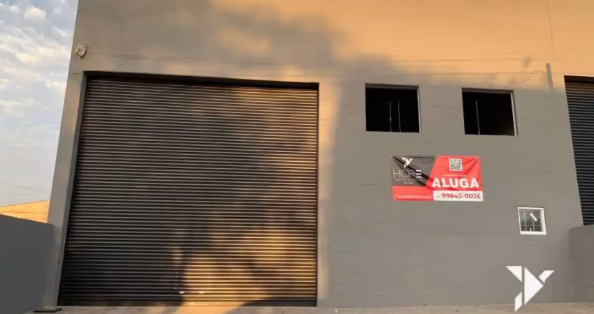 Barracão novo para locação, av. águia imperial - zona norte