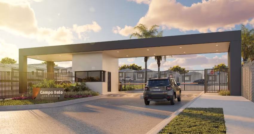 LANÇAMENTO DE CASAS TÉRREAS COM 2 QUARTOS COM OPÇÃO DE SUITE