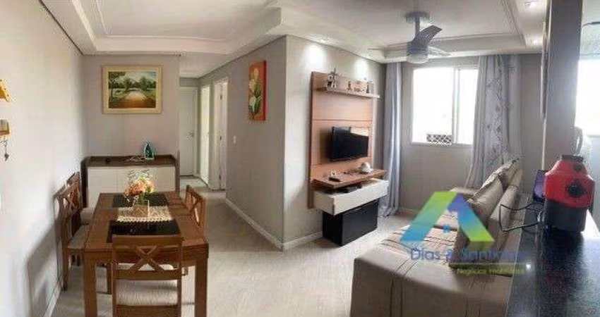 SANTO ANDRÉ Apartamento MOBILIADO 49M², 2 dormitórios, 1 vaga ótima localização e valor !!!