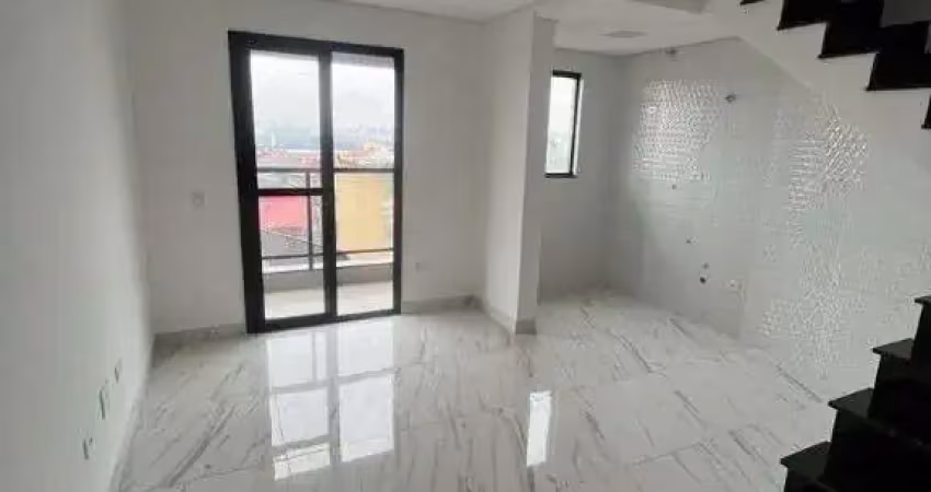 Santo andré cobertura 88m², 2 dormitórios, 1 vaga ótima localização e valor !!!