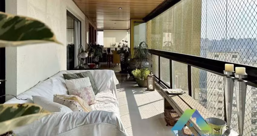 Apartamento com 5 dormitórios, 6 banheiros e 6 vagas à venda, 374 m² por R$ 3.900.000 - Jardim Vila Mariana - São Paulo/SP