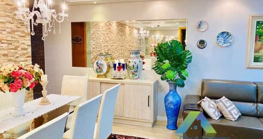 Excelente apartamento com 117m² de Alto Padrão Mobilado com 3 vagas de garagem coberta!