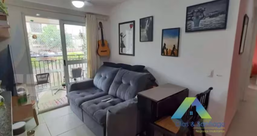 Apartamento 52m² com 2 dormitórios, 1 sala 2 ambientes, 1 cozinha ampla, 1 área de serviço e 1 vaga de garagem na região do Jardim Celeste - Sacomã/Zsul.