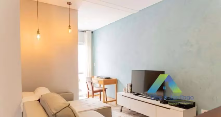 SANTO ANDRÉ Apartamento 72 metros, 2 dormitórios sendo 1 suíte, 1 vaga com ótima localização e valor.