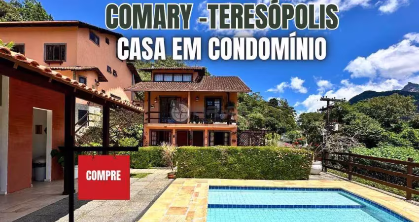Casa em condomínio fechado com 3 quartos à venda na Rua Augusto dos Anjos, 200, Carlos Guinle, Teresópolis