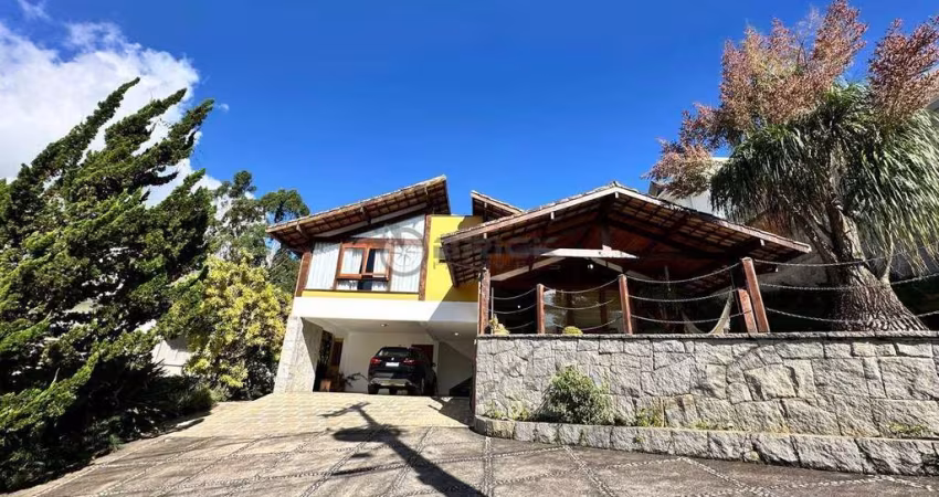 Casa em condomínio fechado com 3 quartos para alugar na Rodovia Teresópolis-Itaipava, 2000, Quebra Frascos, Teresópolis