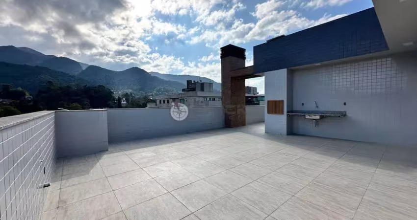 Cobertura à venda com 3 suítes, 217 m² no alto - teresópolis/rj.