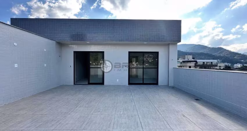 Cobertura para venda com 3 suítes, 204.35 m² no alto - teresópolis/rj.