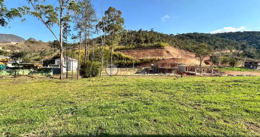 Terreno à venda em condomínio, 508 m² na prata - teresópolis/rj.