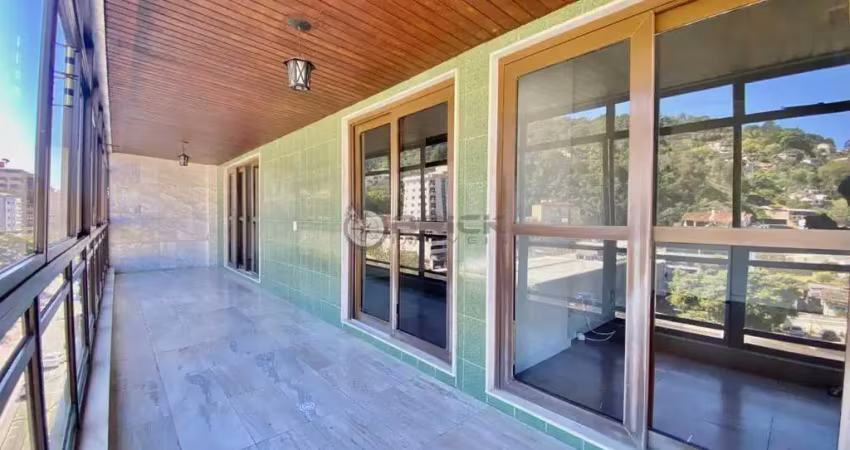 Apartamento à venda com 2 quartos sendo 1 suíte, 119.07 m² na várzea - teresópolis/rj.
