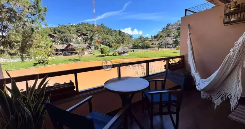 Apartamento para locação no green valley com duas suítes, 68 m² vista para o lado, albuquerque - teresópolis/rj.