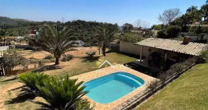 Chácara com 3 dormitórios à venda, 980 m² por r$ 600.000,00 - portão - atibaia/sp