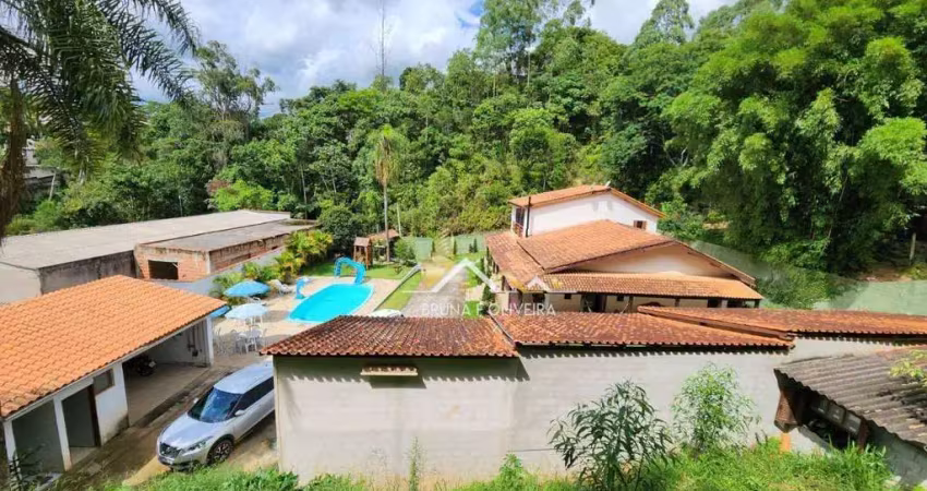 Chácara com 7 dormitórios à venda, 2000 m² por r$ 1.200.000,00 - rio acima - mairiporã/sp