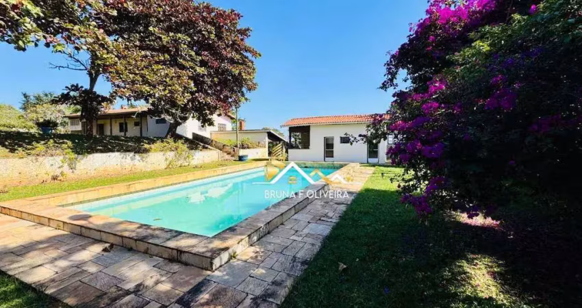 Sítio com 9 dormitórios à venda, 13000 m² por r$ 1.100.000,00 - rosário - atibaia/sp