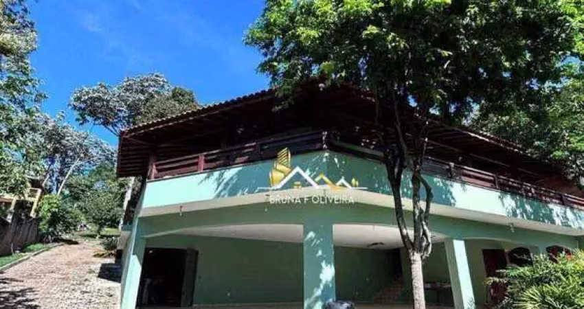 Chácara com 4 dormitórios à venda, 2500 m² por r$ 980.000,00 - boa vista - piracaia/sp