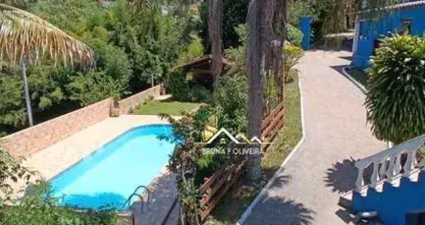 Chácara com 4 dormitórios à venda, 4000 m² por r$ 1.600.000 - centro - igaratá/sp