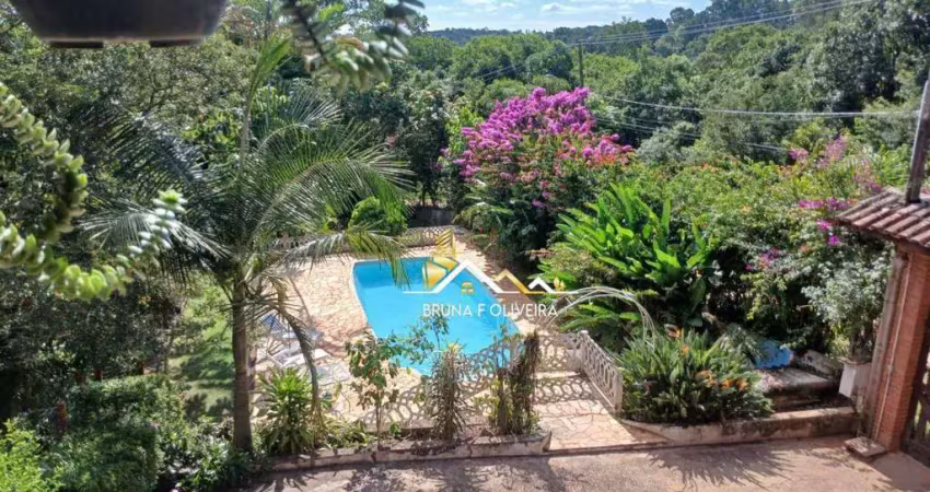 Chácara com 3 dormitórios à venda, 1487 m² por r$ 770.000,00 - recanto dos palmares - atibaia/sp