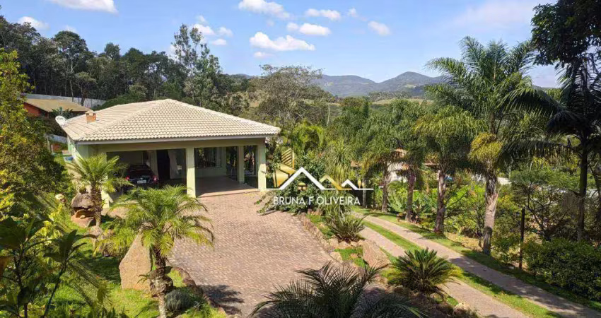 Chácara com 4 dormitórios à venda, 1700 m² por r$ 1.490.000 - zona rural - nazaré paulista/sp