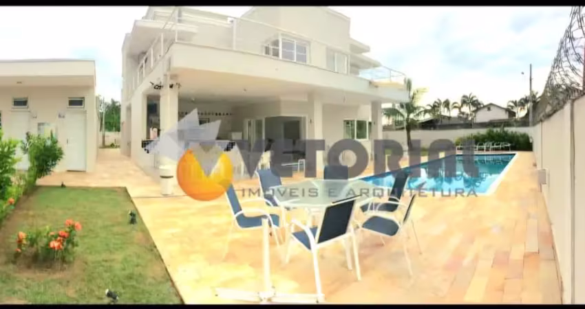 Sobrado com 6 suítes e piscina, praia das palmeiras  caraguatatuba sp