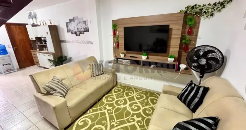 Sobrado com 2 dormitórios, martim de sá   caraguatatuba sp