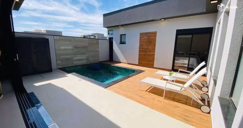Casa em condomínio à venda, 3 quartos, 3 suítes, 2 vagas, jardim residencial dona maria candida - indaiatuba/sp