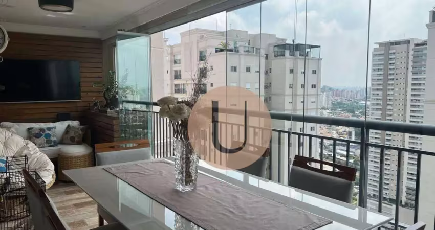 Apartamento em resort residencial com 4 dormitórios, varanda gourmet e 147 m² - centro - são bernardo do campo/sp