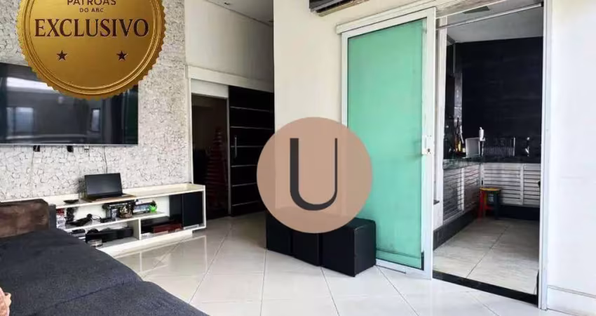 Cobertura com 3 quartos, 1 reversível no jardim do mar em são bernardo do campo