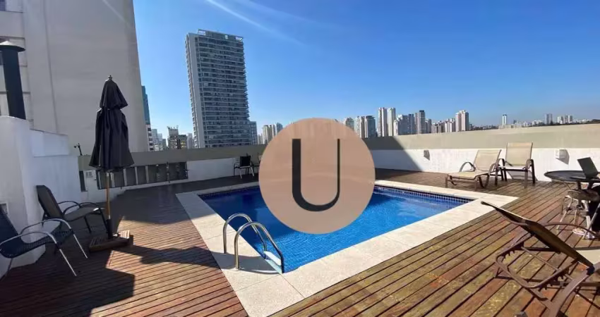 Apartamento com 1 dormitório à venda, 80 m² por r$ 800.000,00 - brooklin novo - são paulo/sp