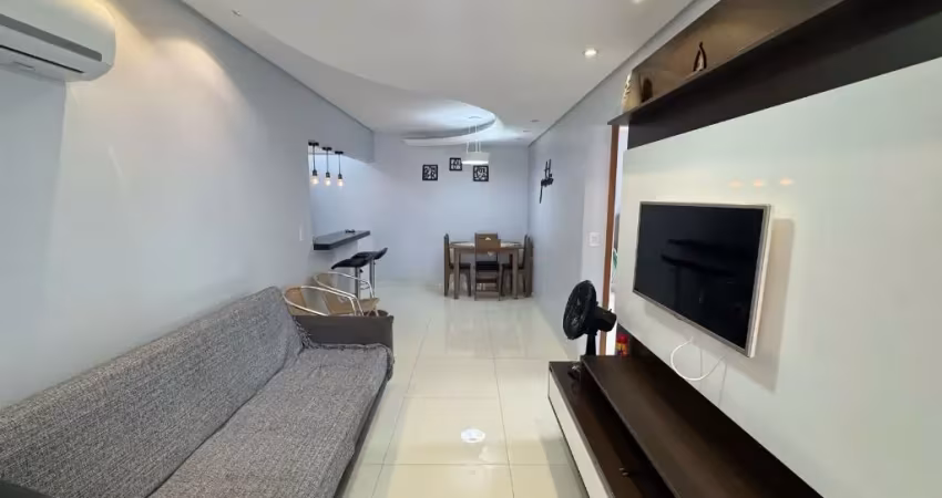 Apartamento tipo garden, mobiliado, 2 dormitórios, 1 suíte, 1 vaga, no bairro ocian praia grande - sp