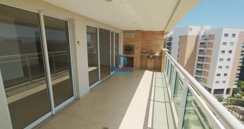 Apartamento com 3 dormitórios para locação com 156 m² por R$ 7.799,00 na região da Riviera da Lagoa, Barra da Tijuca, Rio de Janeiro / RJ