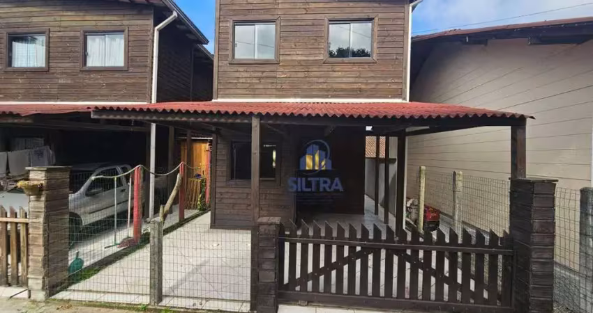 Sobrado com 2 dormitórios para alugar, 52 m² por r$ 1.318,00/mês - jardim perola do atlântico - itapoá/sc