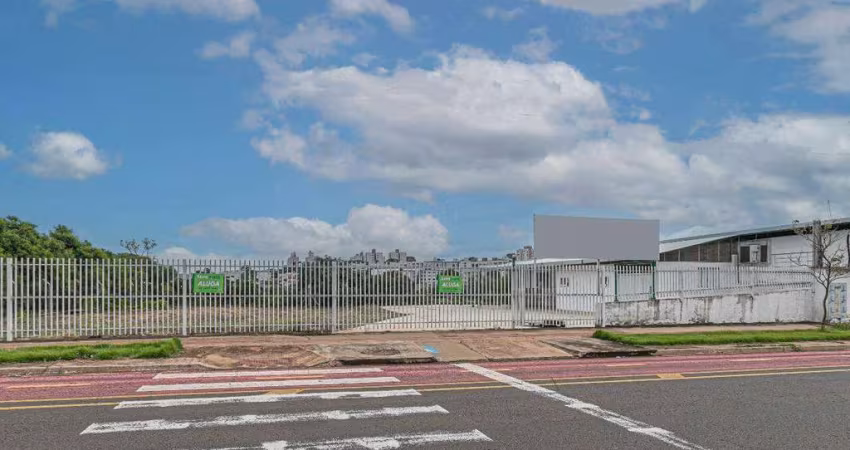 Salão comercial, com amplo terreno para locação