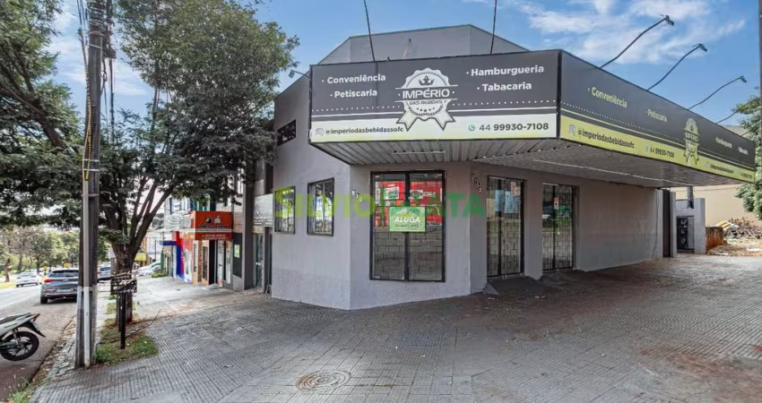 EXCELENTE SALA COMERCIAL DE 83,79 M², DE ESQUINA, PARA ALUGAR NA AV. NILDO RIBEIRO, PRÓXIMO HOSPITAL MUNICIPAL.