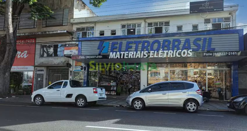 EXCELENTE SALA COMERCIAL COM 02 AMBIENTES, PARA LOCAR NA AVENIDA BRASIL, PRÓXIMO À PRAÇA ROCHA POMBO.