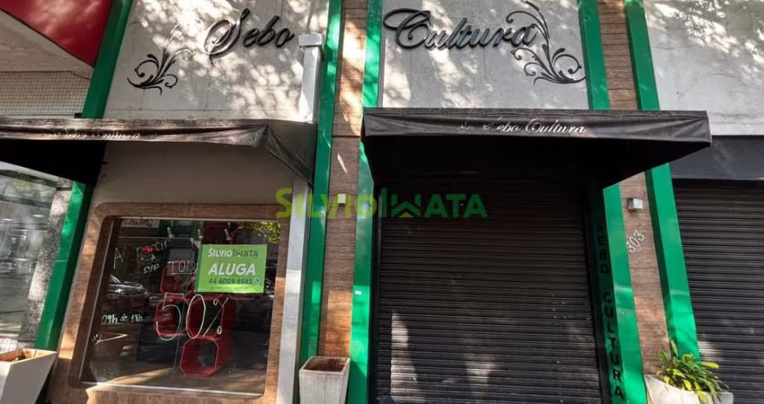 EXCELENTE SALÃO COMERCIAL DE 260 m² DE ÁREA PRIVATIVA PARA LOCAR NO CENTRO.