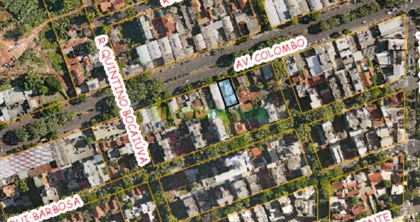 Terreno comercial à venda na av. colombo em maringá com 552,45m² de terreno - próximo à uem e bairro universitário