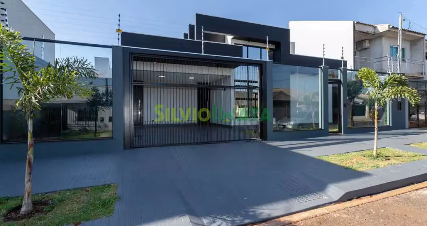 Casa à venda de alto padrão jd. dias i - imóvel com aquecimento solar, venezianas automatizadas e piscina com cascata e ducha