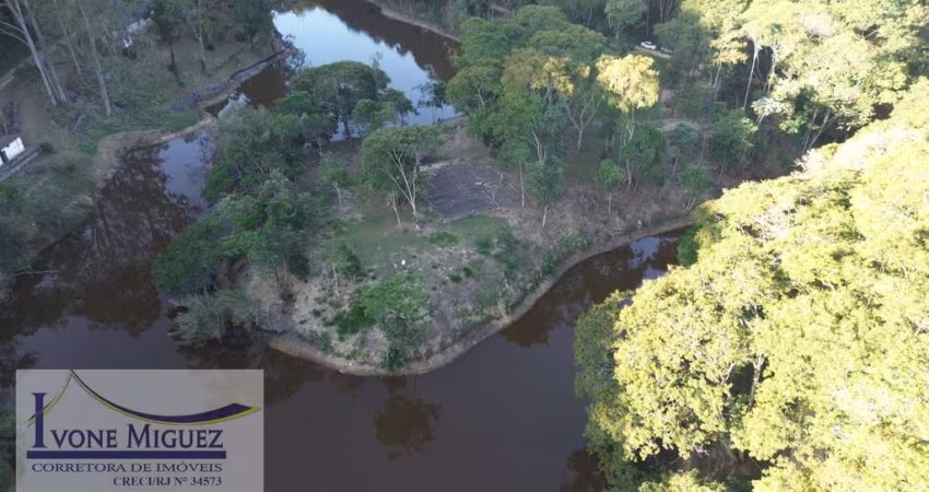 Ilha em Lagoa das Lontras  -  Miguel Pereira