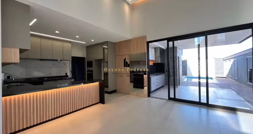 Casa de alto padrão no loteamento residencial mac knight em santa bárbara d'oeste-sp: 3 quartos, 1 suíte, 2 salas, 3 banheiros, 4 vagas de garagem e 185m².
