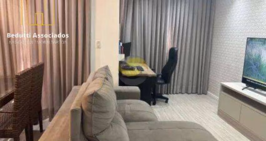 Apartamento com 02  e sacada.