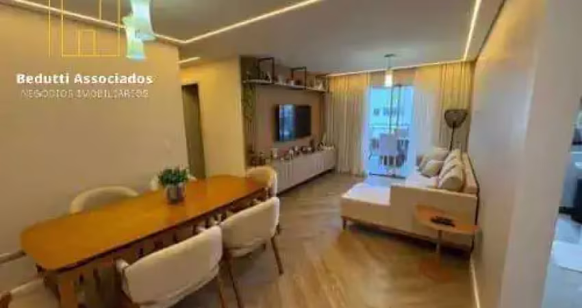 81 m² 3 dorms sendo 1 suíte no residencial varandas (porteira fechada)