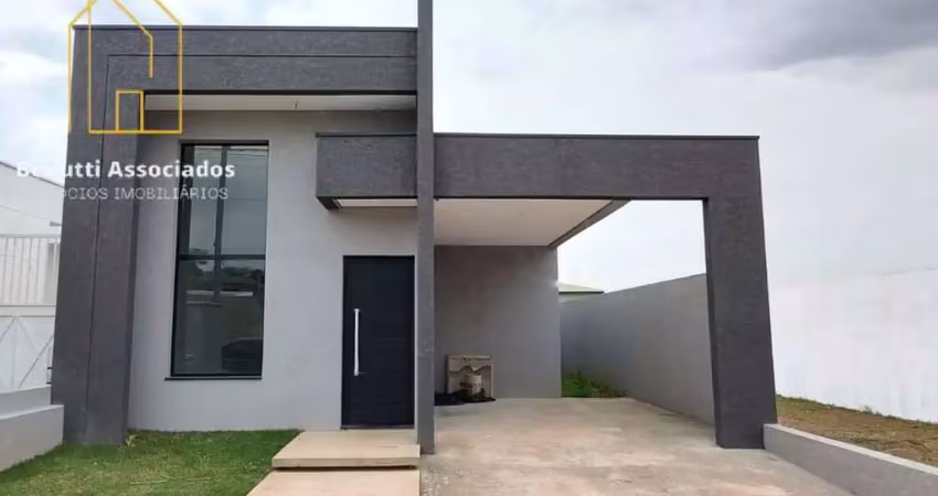 Casa térrea, 3 dormitórios, 1 suíte, conforto, estilo, moderna, 2 vagas