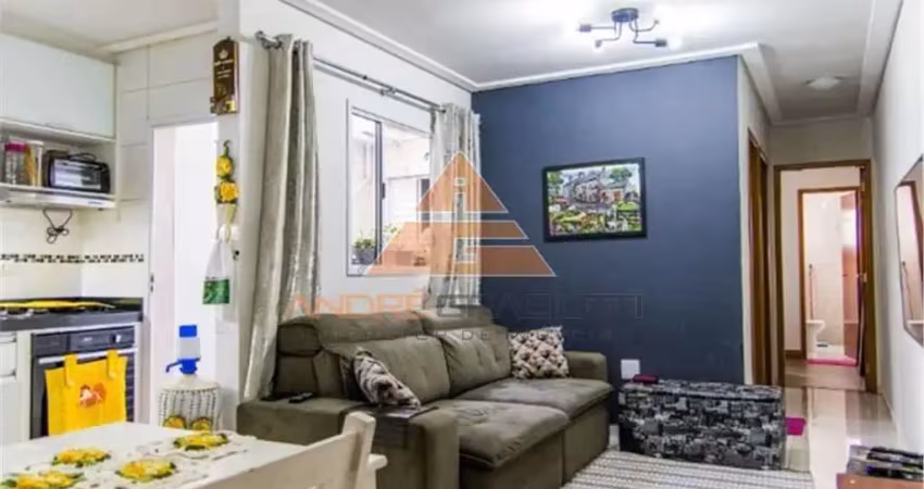 Apartamento para venda em santo andré, parque novo oratorio, 2 dormitórios, 1 suíte, 2 banheiros, 1 vaga