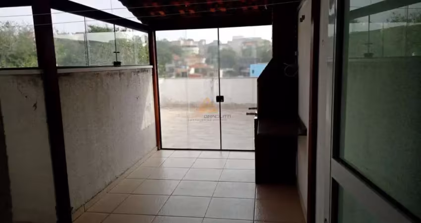 Cobertura para venda em santo andré, vila linda, 2 dormitórios, 1 suíte, 2 banheiros, 1 vaga